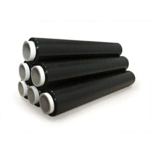 Black Pallet Stretch Shrink Wrap (400mm x 250m) Medical & Hygiene Raw Tattoo Supplies