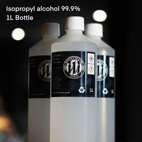 WHITFIELDS ISOPROPYL ALCOHOL 99.9% PROOF Medical & Hygiene Raw Tattoo Supplies