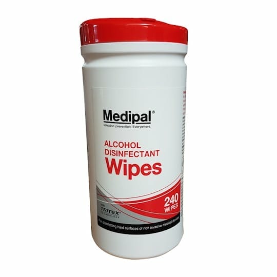 Medipal Alcohol Disinfectant Wipes (240 wipes) Tattoo Studio Supplies Raw Tattoo Supplies