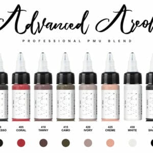 Nuva PMU Pigments – Advanced Areola Set INK SETS Raw Tattoo Supplies