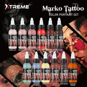 MARKO TATTOO COLOR PORTRAIT SET SETS Raw Tattoo Supplies