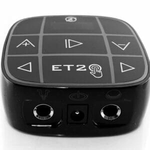 EZ Easy Touch 2 Digital Tattoo Power Supply – Gloss Black Power Supplies Raw Tattoo Supplies